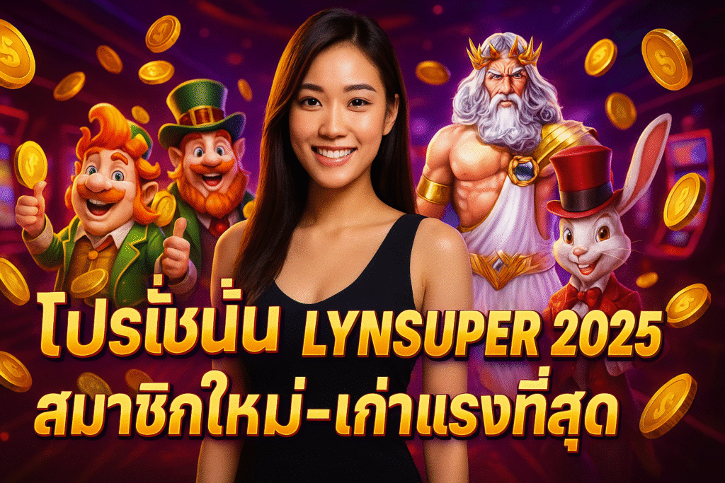 โปรโมชั่น LYNSUPER 2025 สมาชิกใหม่-เก่าแรงที่สุด