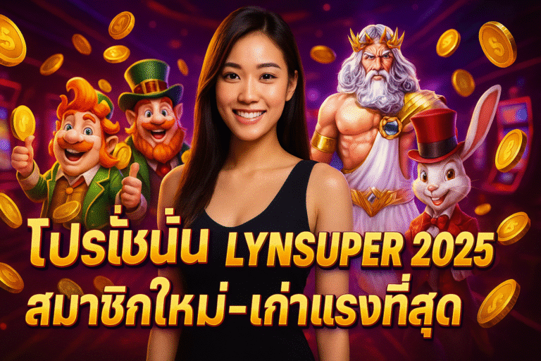 โปรโมชั่น LYNSUPER 2025 สมาชิกใหม่-เก่าแรงที่สุด