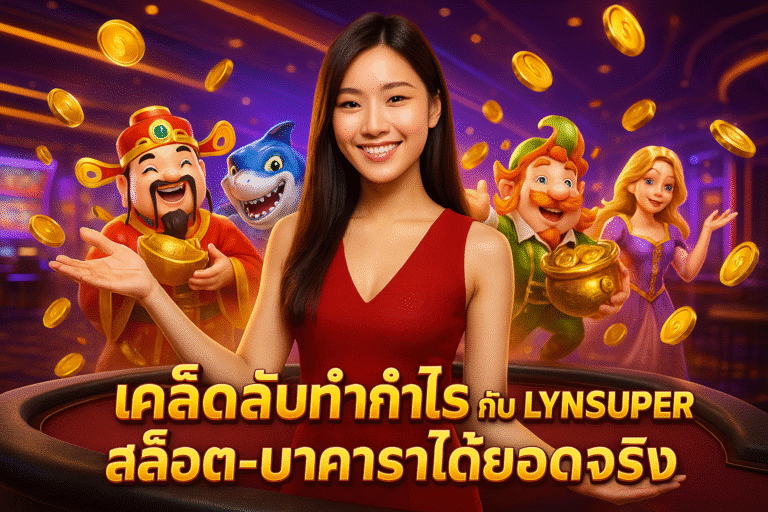 เคล็ดลับทำกำไรกับ LYNSUPER สล็อต-บาคาร่าได้ยอดจริง
